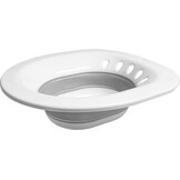 Cornat ZYT763OH Werkzeyt ZYT763OH Bidetbril, geschikt voor gangbare modellen thermoplast, licht wit, intieme verzorging en hygiëne, inklapbaar, wc-opzetstuk, 40 x 37,5 x 6 cm