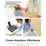 MOFT Dynamische Folio Case voor iPad Air 11" M4/M3/M2 & 10.9" 5e 4e