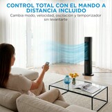 Midea 3-in-1 Aircooler - 5L - 3 Snelheden - 75 graden oscillatie - Zwart