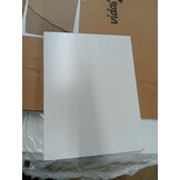 vidaXL Salontafel met LED-verlichting 50x50x40 cm wit