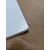 vidaXL Salontafel met LED-verlichting 50x50x40 cm wit