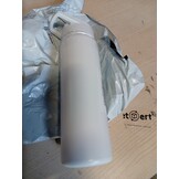 Vinsun RVS Drinkfles 750 ml - Witte Thermosfles met Rietje en Drinkopening - Lekvrij