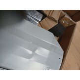 vidaXL Overkapping voor robotmaaier 92x97x63 cm staal bruin