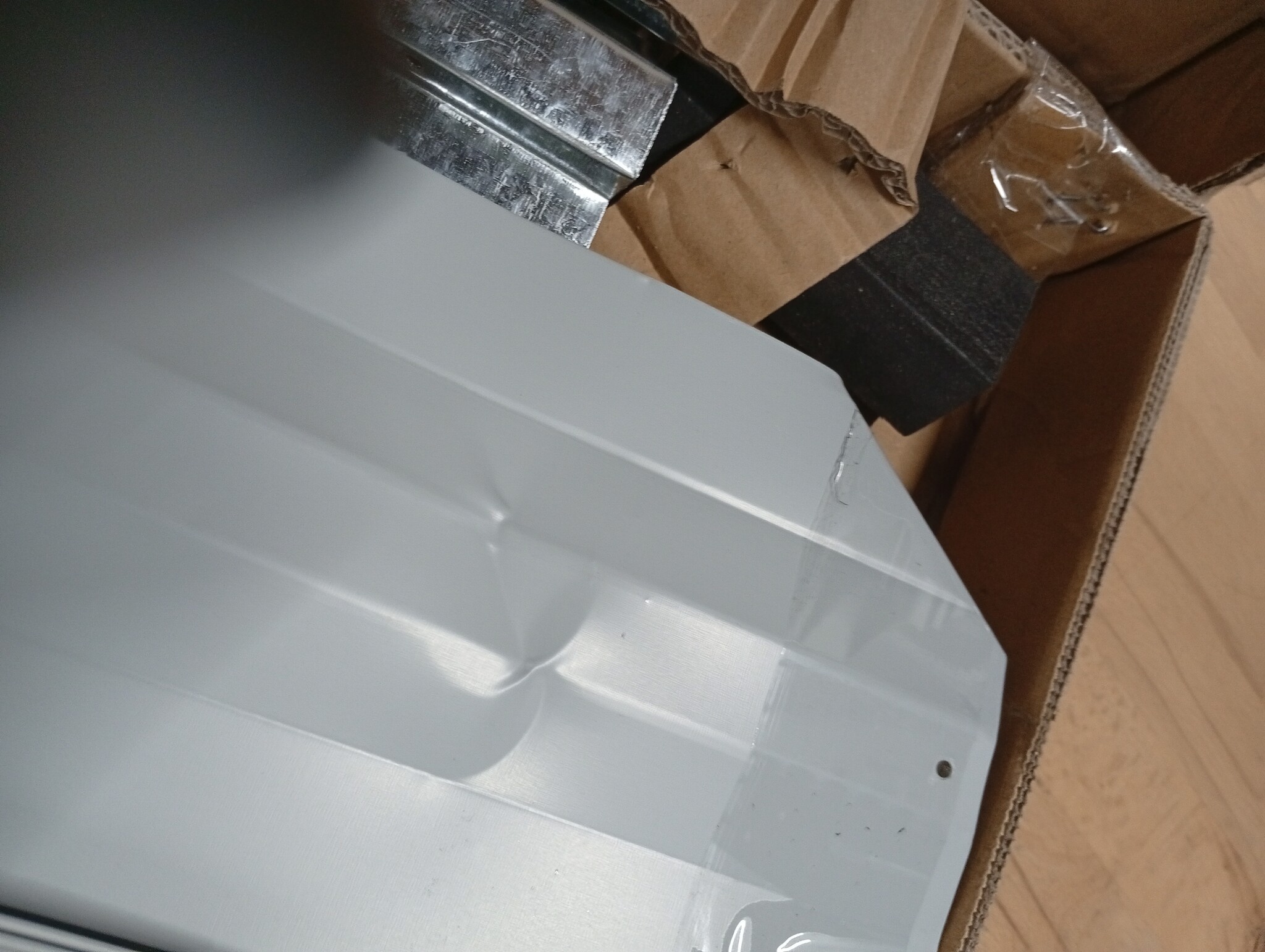 vidaXL Overkapping voor robotmaaier 92x97x63 cm staal bruin