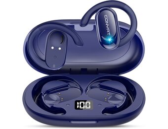 Conyat AI Vertaaloordopjes - 164 Talen - Bluetooth 5.4 - Blauw