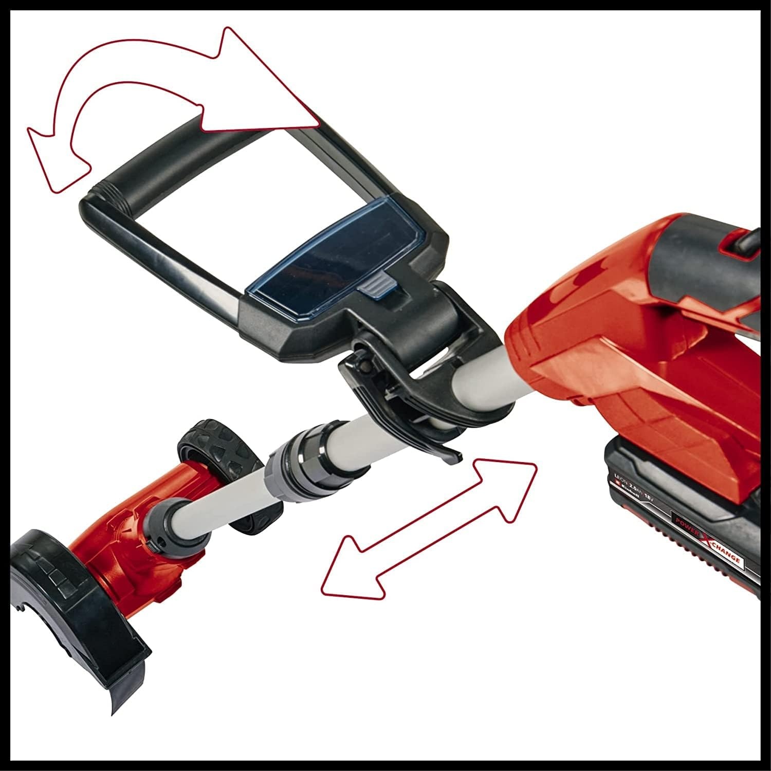 Einhell Accu Voegenreiniger GE-CC 18 Li Kit - Inclusief 2,0 Ah Accu en Snellader