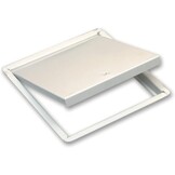 PLACOPLATRE T119270 Visiteluik, staal, gelakt, wit, placo, 500 x 600 mm, 500 x 600 cm