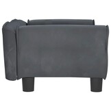 vidaXL Hondenmand 70x45x30 cm fluweel donkergrijs