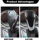 Automatische versnellingspook voor Insignia Shifter Knop, Auto Schakelhendel Handvat Hendel Hoofd Vervanging