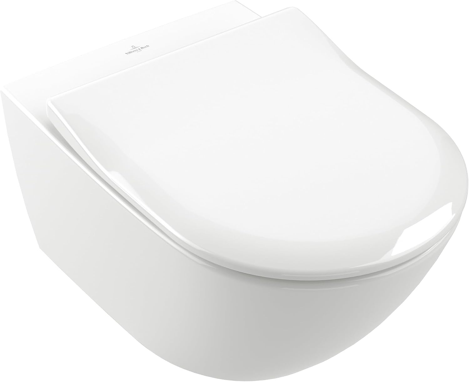 Villeroy & Boch Subway 2.0 Compact closetzitting, D-vorm – Wit Alpin