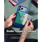 MOFT Movas Magnetische Portemonnee - Marineblauw - 8 Kaartvakken - MagSafe Compatibel