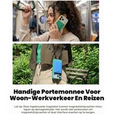 MOFT Movas Magnetische Portemonnee - Marineblauw - 8 Kaartvakken - MagSafe Compatibel