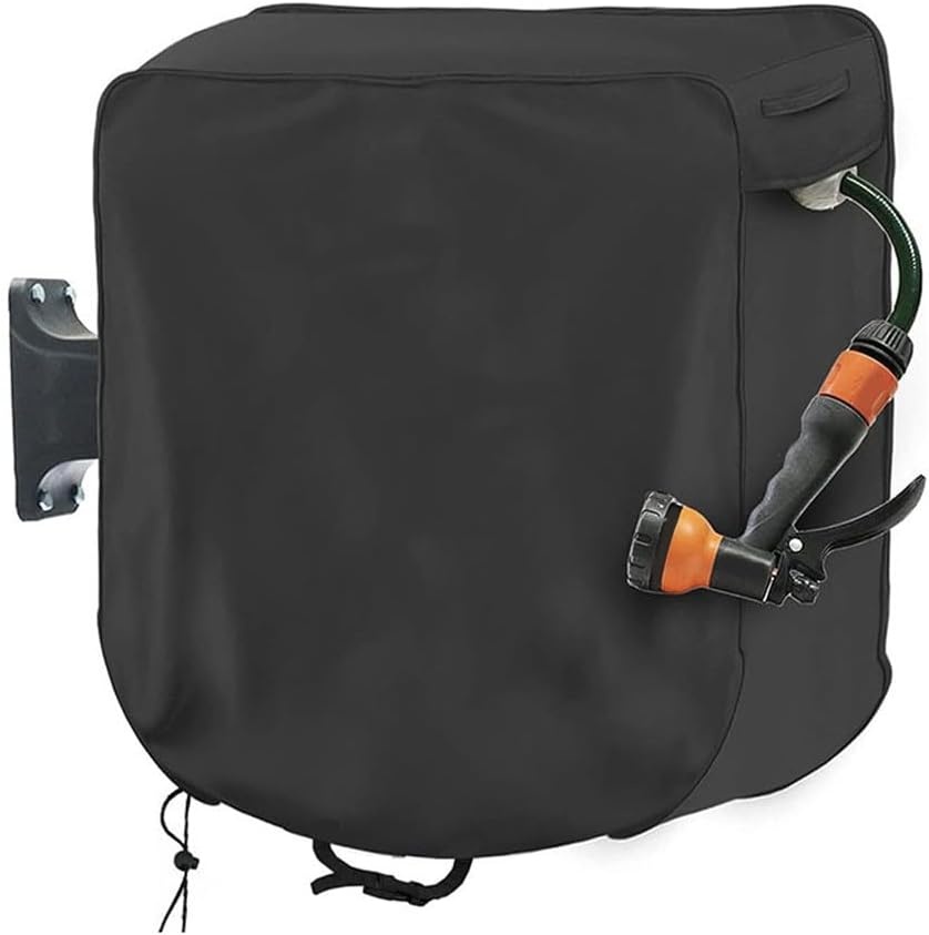 Zwarte Tuinslanghaspelhoes 60x45x60cm (31% Korting)