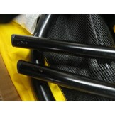 Gele Hondenfietstrailer Oxford Stof & IJzer - 54% Korting!