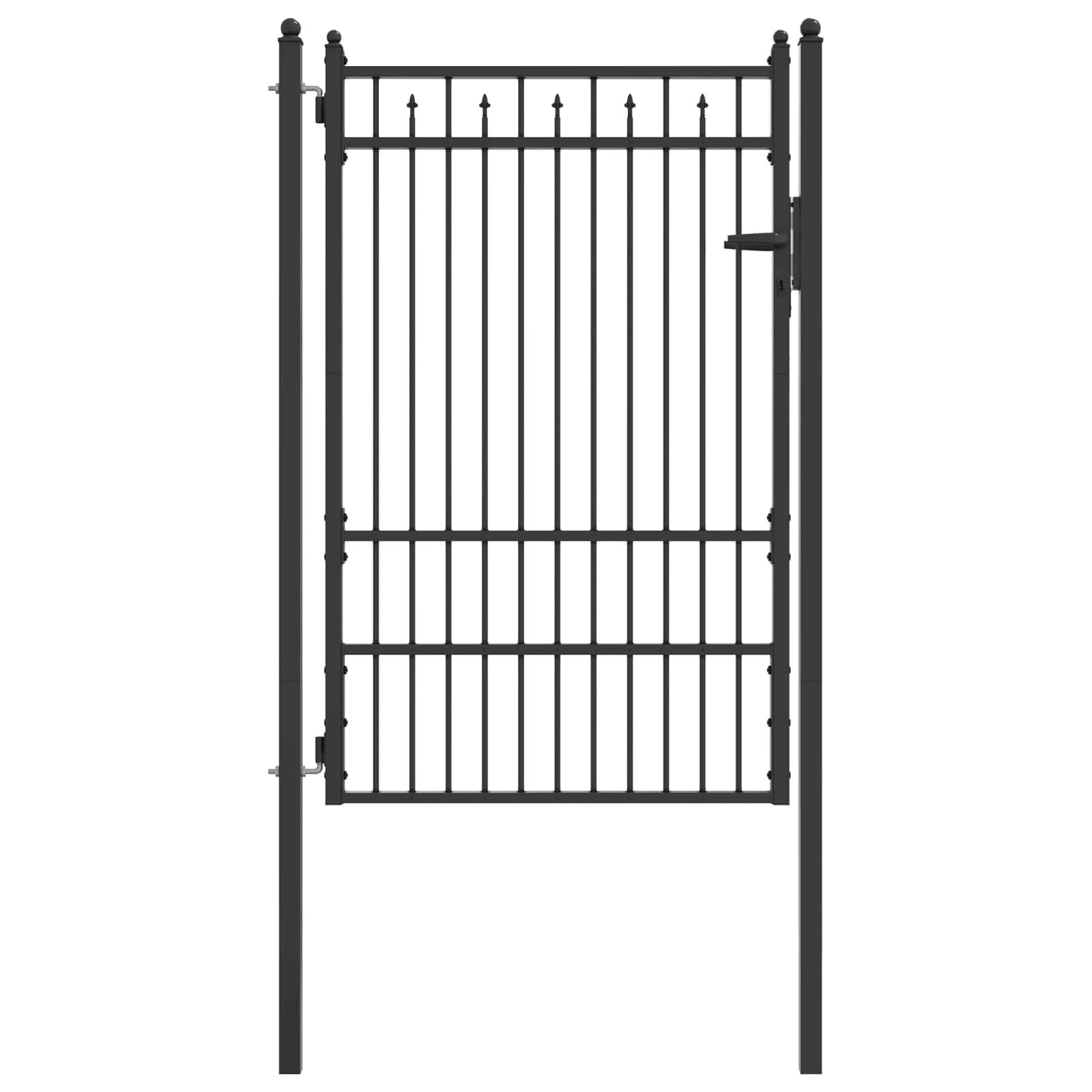 Zwarte Hekpoort Baarlo 100x150 cm Metaal (59% Korting)
