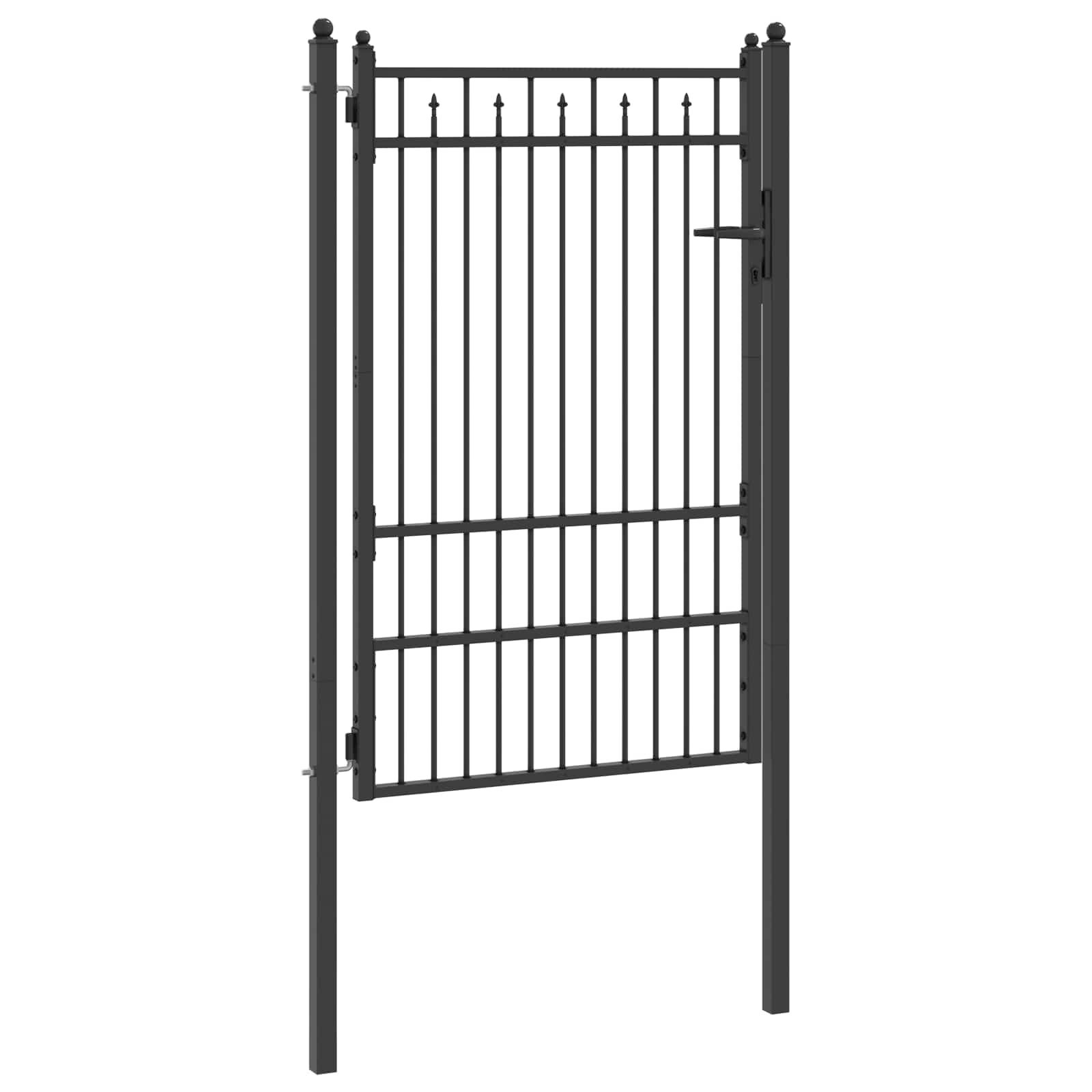Zwarte Hekpoort Baarlo 100x150 cm Metaal (59% Korting)