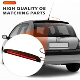 Derde Remlicht LED Zwart Rood ABS - 32% Korting, Geschikt voor Renault Clio II 1998-2005