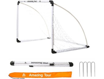 Opvouwbaar Voetbaldoel voor Kinderen (115x80cm) - 32% Korting!