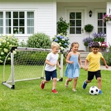 Opvouwbaar Voetbaldoel voor Kinderen (115x80cm) - 32% Korting!