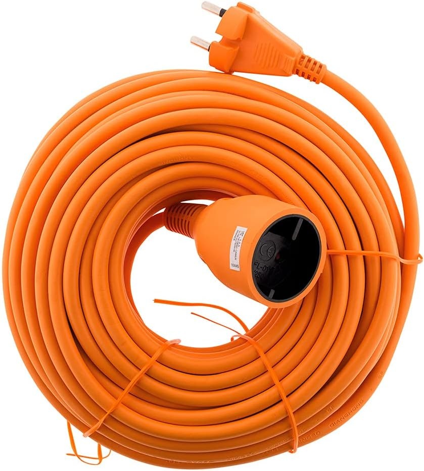 Robuust 25m Verlengsnoer Oranje 16A - Ideaal voor Buiten met 32% Korting