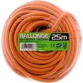 Robuust 25m Verlengsnoer Oranje 16A - Ideaal voor Buiten met 32% Korting