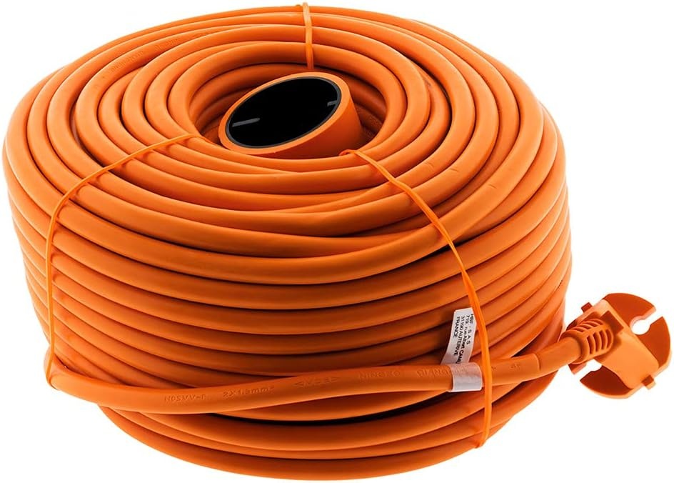 Robuust 25m Verlengsnoer Oranje 16A - Ideaal voor Buiten met 32% Korting