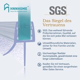 Douchedeurstrip Transparant 100cm (5-8mm glas) - Waterdicht PVC