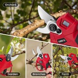 Krachtige Accu Takkenschaar 18V - 40mm Snoeien met 34% Korting