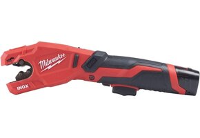 Milwaukee Accu-pijpsnijder M12: 60% Korting op RVS/Koper