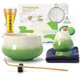 Matcha Theeset 7-delig, Keramiek & Bamboe, 32% Korting