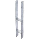 H-paalhouder 800mm Thermisch Verzinkt - 40% Korting!