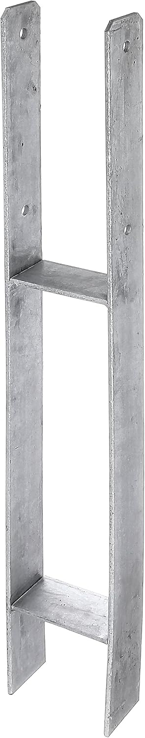 H-Paalhouder Verzinkt 800mm Hoog | 33% Korting