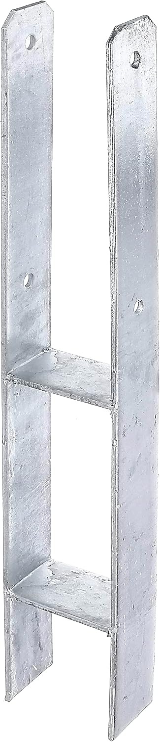 H-Paalhouder Verzinkt 800mm Hoog | 33% Korting
