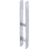 H-paalhouder 800mm Thermisch Verzinkt - 40% Korting!