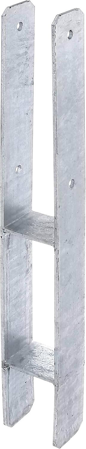 H-Paalhouder Verzinkt 800mm Hoog | 33% Korting