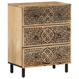 VidaXL Bijzetkast 60x33x75 cm Massief Mangohout - 54% Korting!