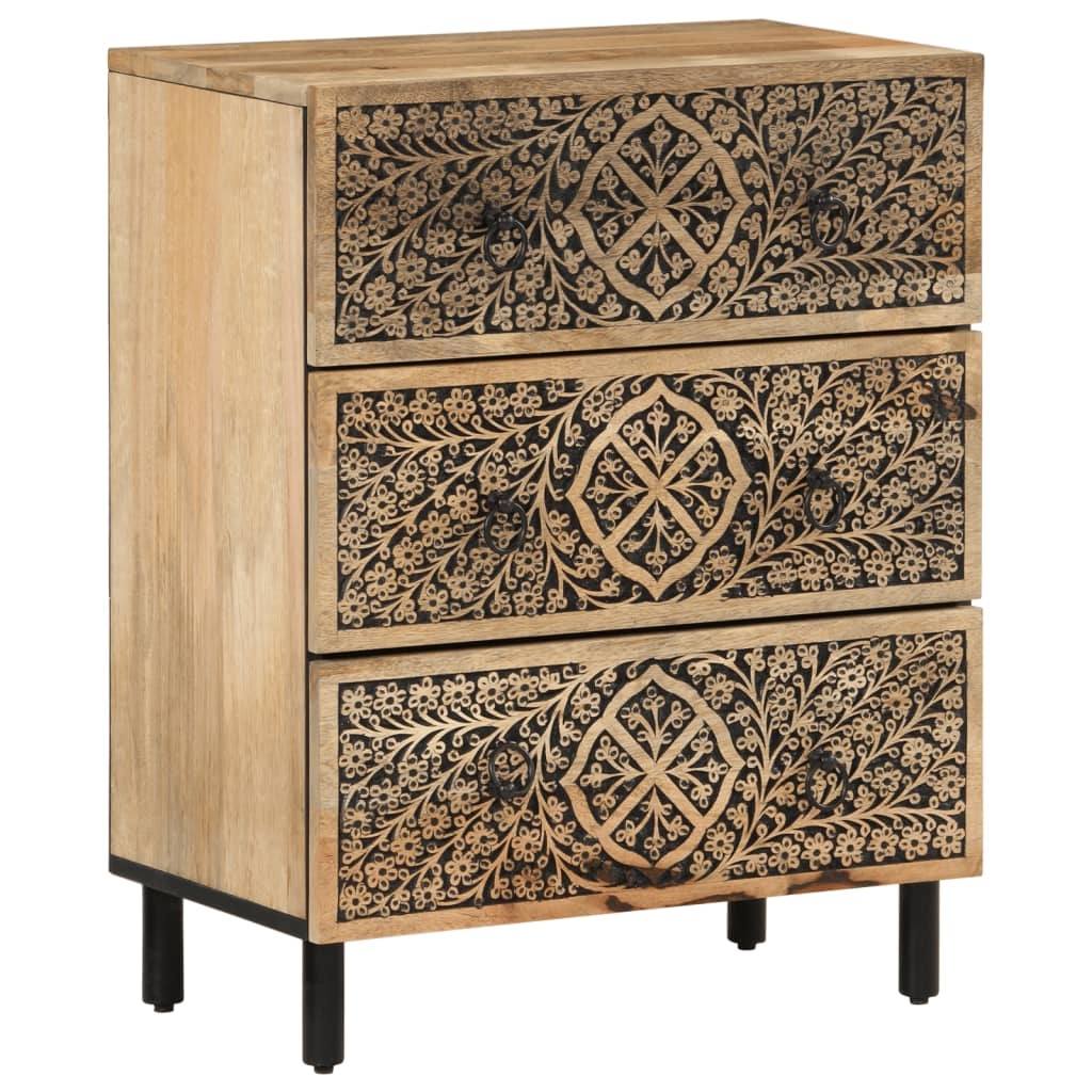 VidaXL Bijzetkast 60x33x75 cm Massief Mangohout - 54% Korting!