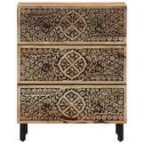VidaXL Bijzetkast 60x33x75 cm Massief Mangohout - 54% Korting!