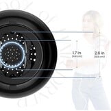 Universele Haardiffuser Zwart (31% Korting) | Voor Krullend Haar