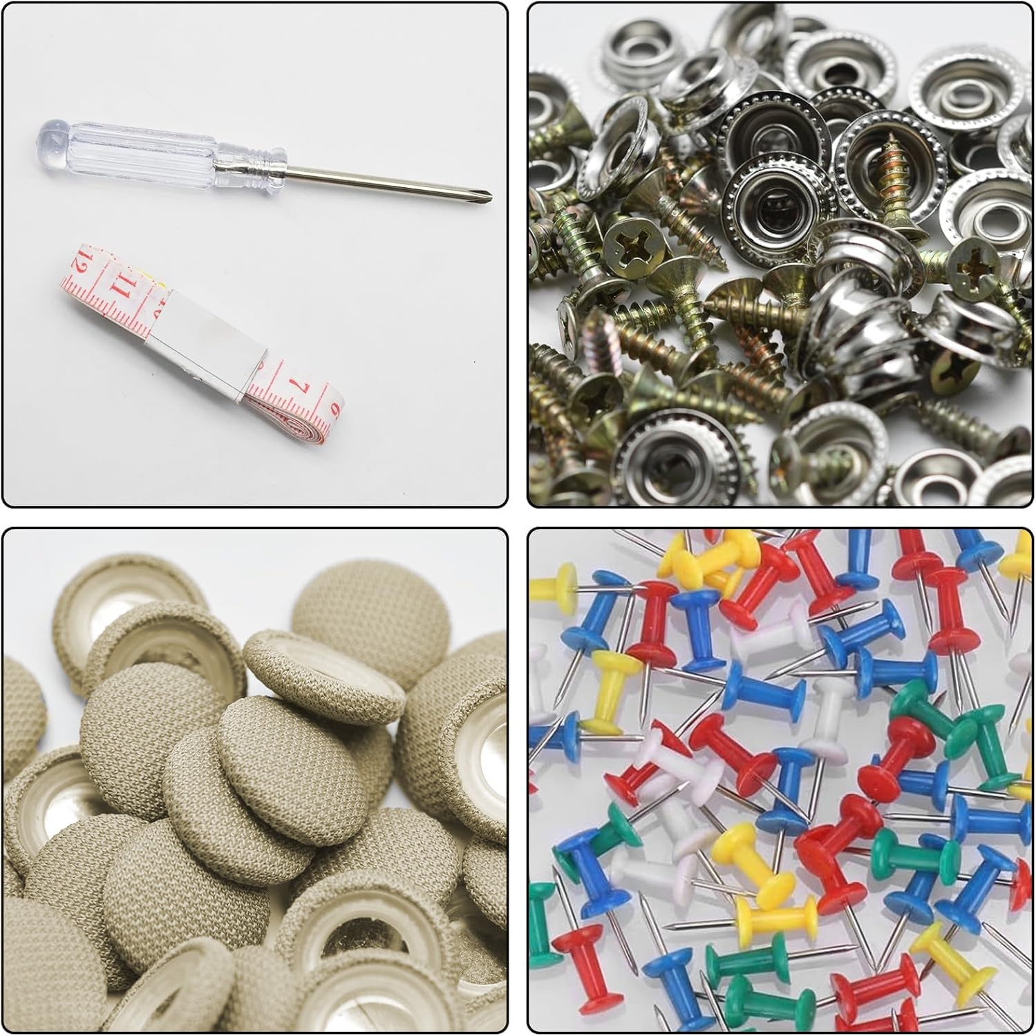 100 Beige Dakhemel Reparatie Pins - Universele Auto Hemelbekleding Set