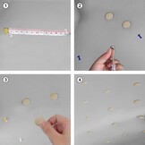 100 Beige Dakhemel Reparatie Pins - Universele Auto Hemelbekleding Set