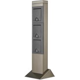 Buitenstopcontact met Timer: 2-voudig, RVS, IP44 - 34% Korting!