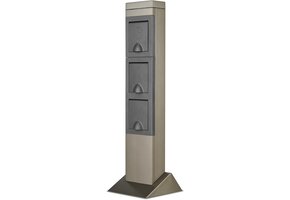 Buitenstopcontact met Timer: 2-voudig, RVS, IP44 - 34% Korting!