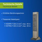 Buitenstopcontact met Timer: 2-voudig, RVS, IP44 - 34% Korting!