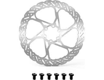 Schijfremrotor Fiets MTB BMX 140-203mm RVS 33% Korting