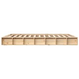 Massief Houten Bedframe Grenen 160x200 cm - 35% Korting
