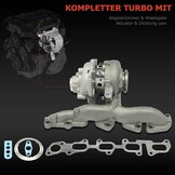 Turbocompressor 2.0L geschikt voor Audi A4 A5 A6 Q5, VW Passat Tiguan Touran, Seat Ateca, Skoda Karoq Kodiaq (2013-2024) | OE 04L253010S - 35% Korting
