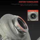 Turbocompressor 2.0L geschikt voor Audi A4 A5 A6 Q5, VW Passat Tiguan Touran, Seat Ateca, Skoda Karoq Kodiaq (2013-2024) | OE 04L253010S - 35% Korting