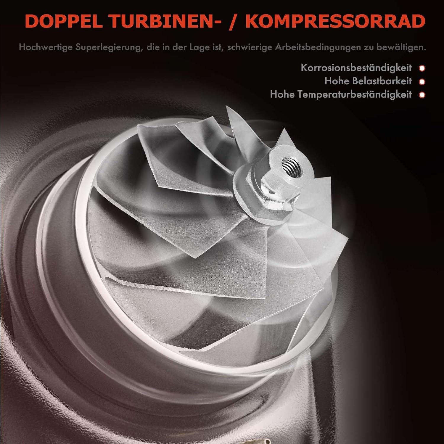 Turbocompressor 2.0L geschikt voor Audi A4 A5 A6 Q5, VW Passat Tiguan Touran, Seat Ateca, Skoda Karoq Kodiaq (2013-2024) | OE 04L253010S - 35% Korting