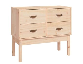 VidaXL Wandkast Grenenhout 90x40x78 cm - 34% Korting